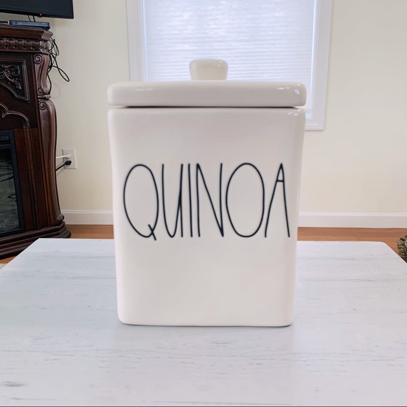 Rae Dunn square QUIONA canister